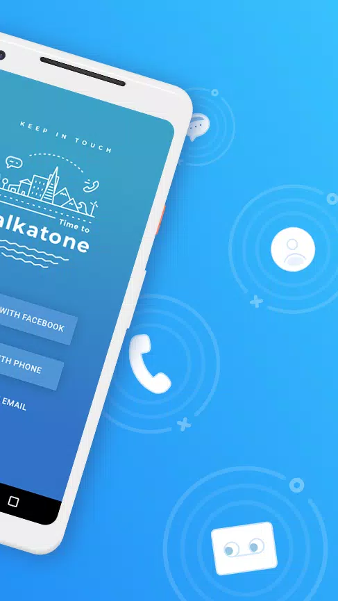 Talkatone: Texting & Calling Capture d'écran 1