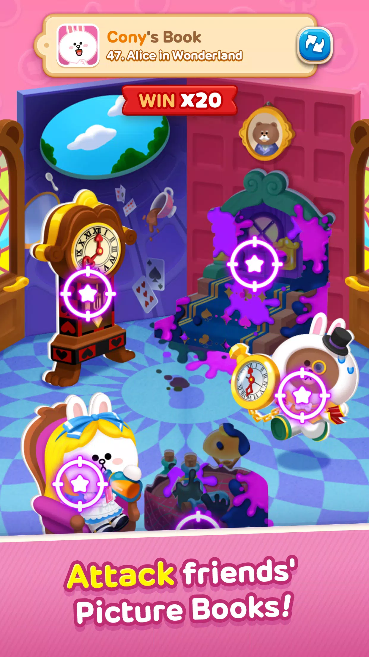 LINE Magic Coin - Coin Game! Ảnh chụp màn hình 2