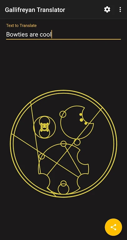 Gallifreyan Translator স্ক্রিনশট 1