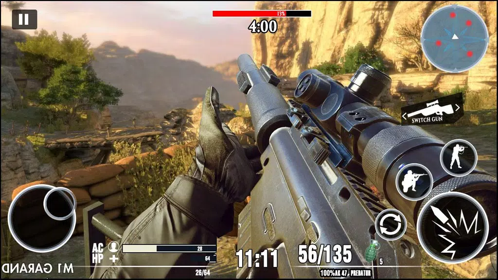 Desert Sniper 3D: Battleground Captura de pantalla 3