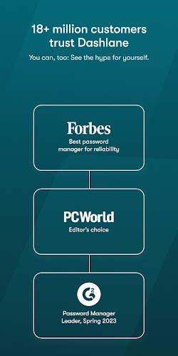 Dashlane - Password Manager ภาพหน้าจอ 0