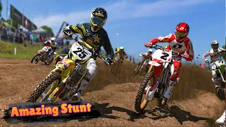 Motocross Stunt Bike Racing 3d Capture d'écran 0