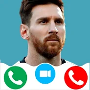 Messi video call prank Schermafbeelding 0