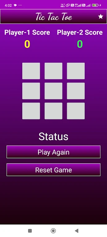 Tic Tac Toe Game App Captura de tela 0