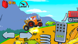 Kids Monster Truck Racing Game Schermafbeelding 2