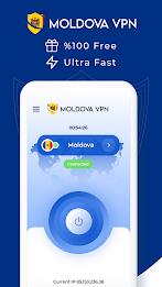 VPN Moldova - Get Moldova IP Zrzut ekranu 0