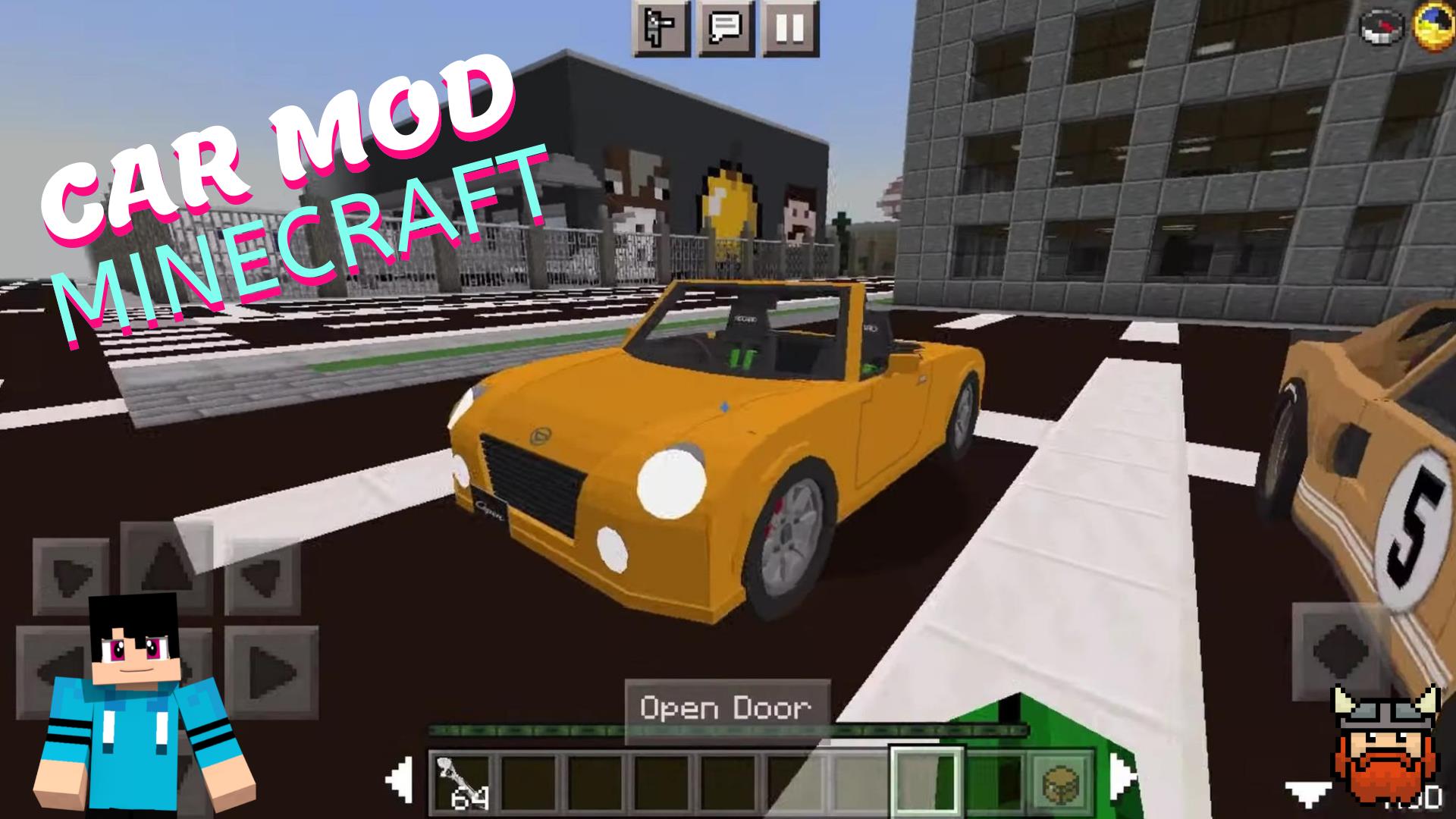 Cars Mod for Minecraft PE 螢幕截圖 3