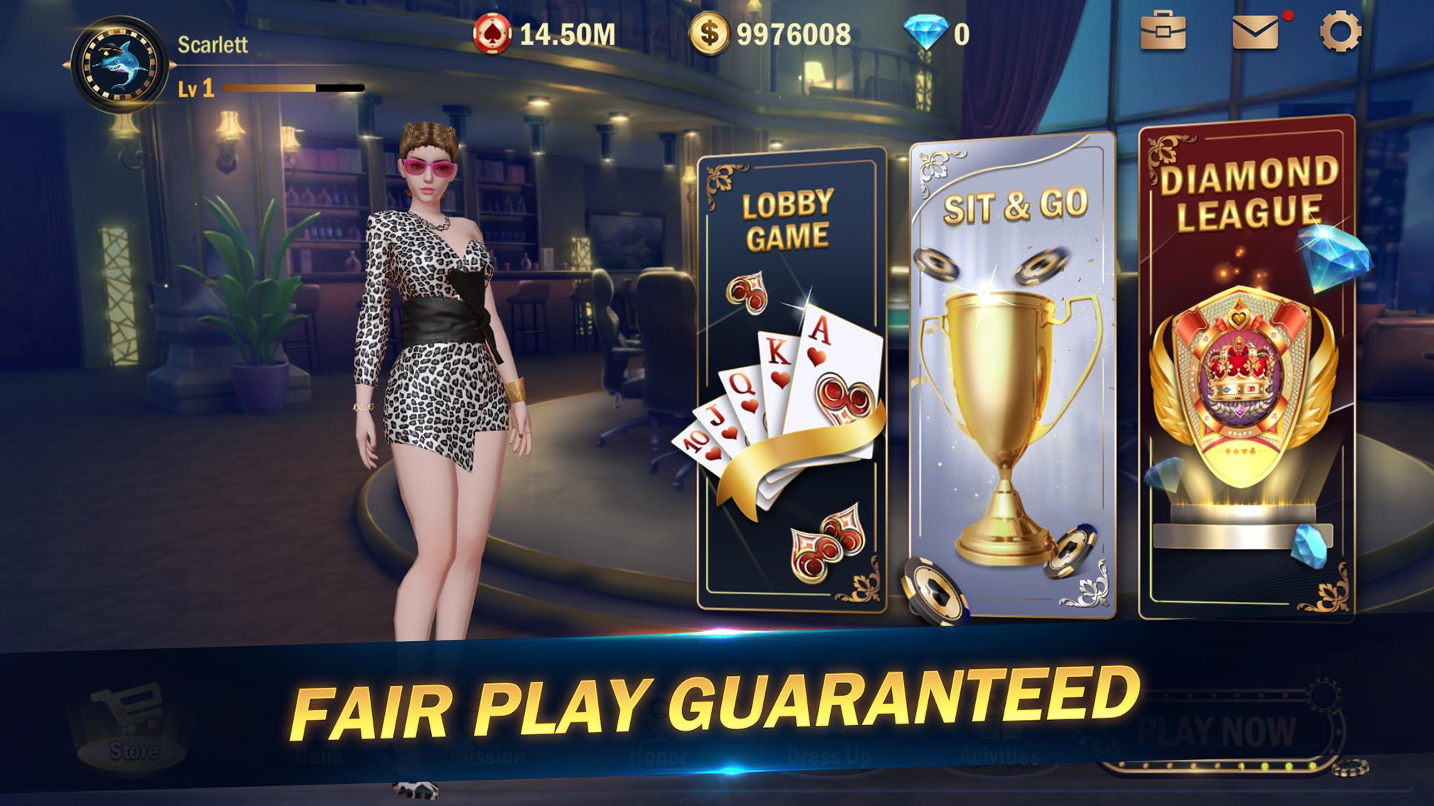 Hi Poker 3D:Texas Holdem Screenshot 1