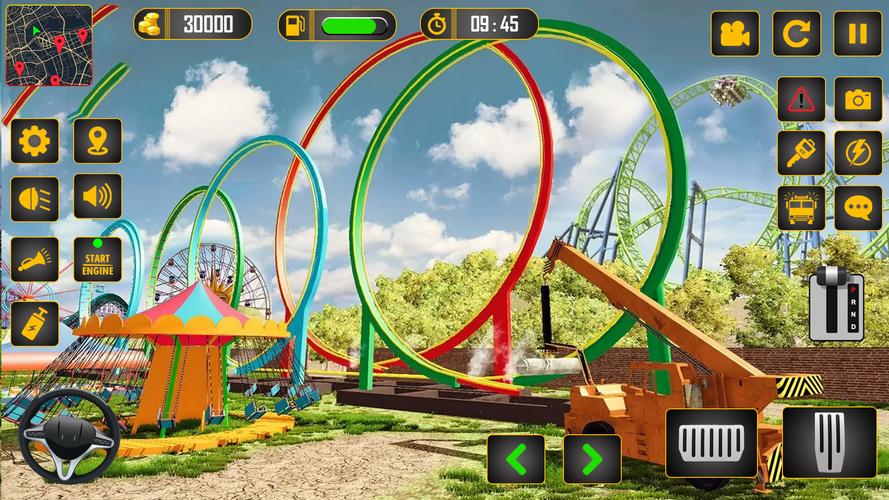 Roller Coaster Builder Game 螢幕截圖 3