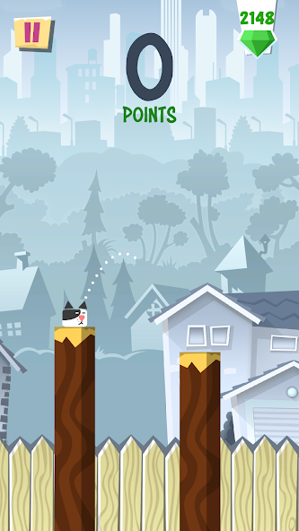 Cat Pet Jump! Arcade Games Mod ဖန်သားပြင်ဓာတ်ပုံ 1