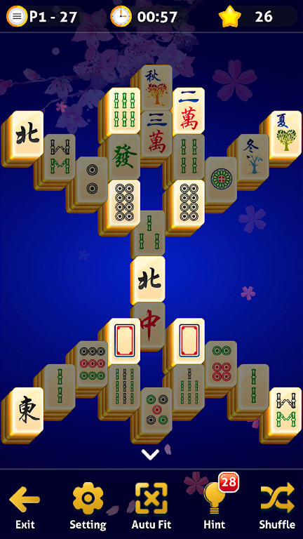 Mahjong Solitaire - Oriental Journey Скриншот 2