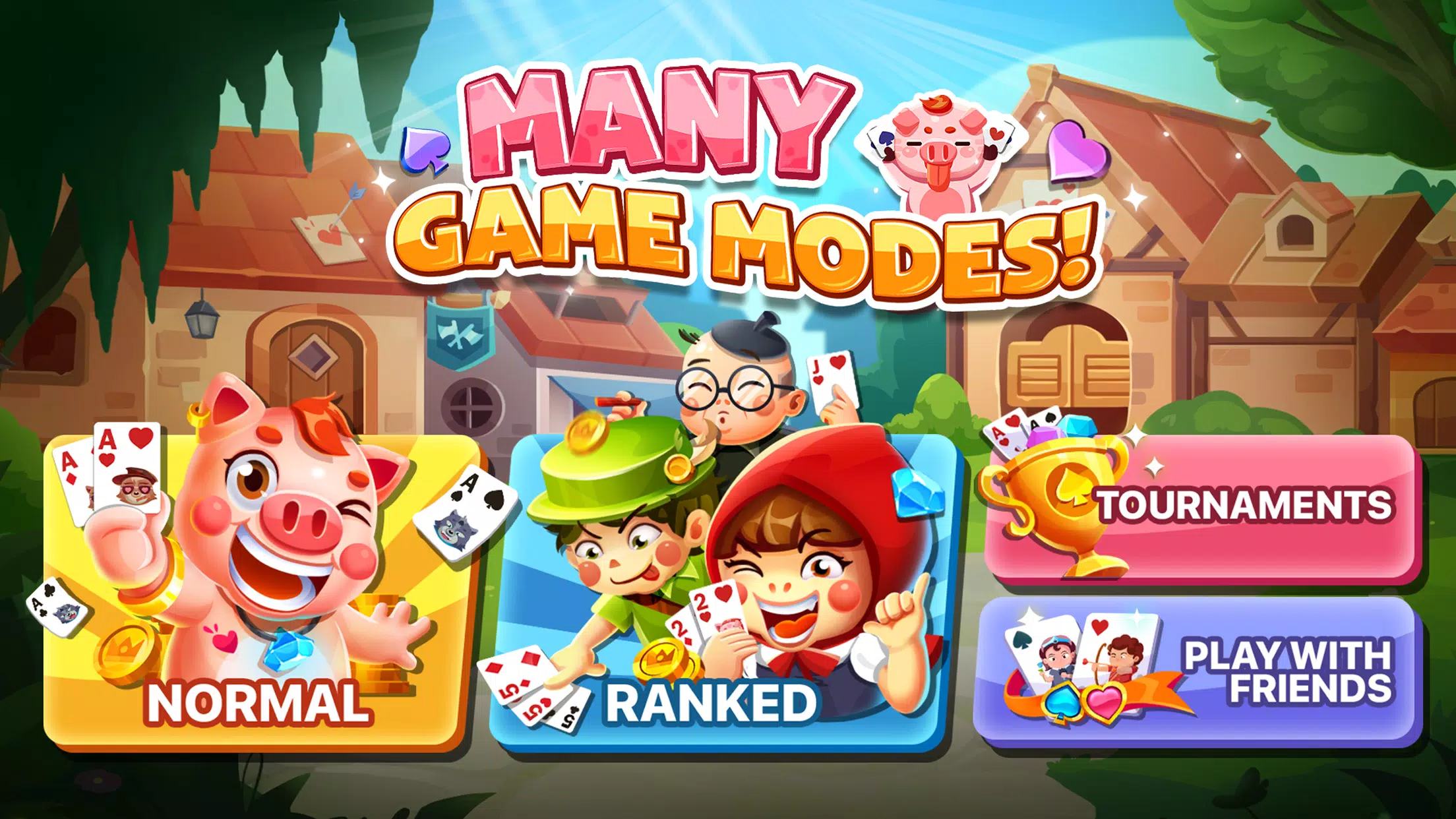 Tiến Lên - 13 - Pig Hunters Zrzut ekranu 0