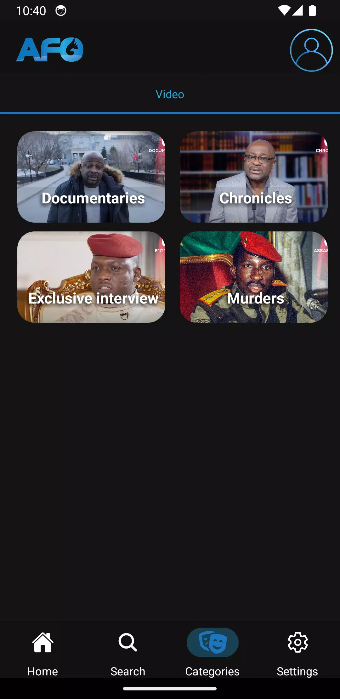 AFO MEDIA Capture d'écran 1