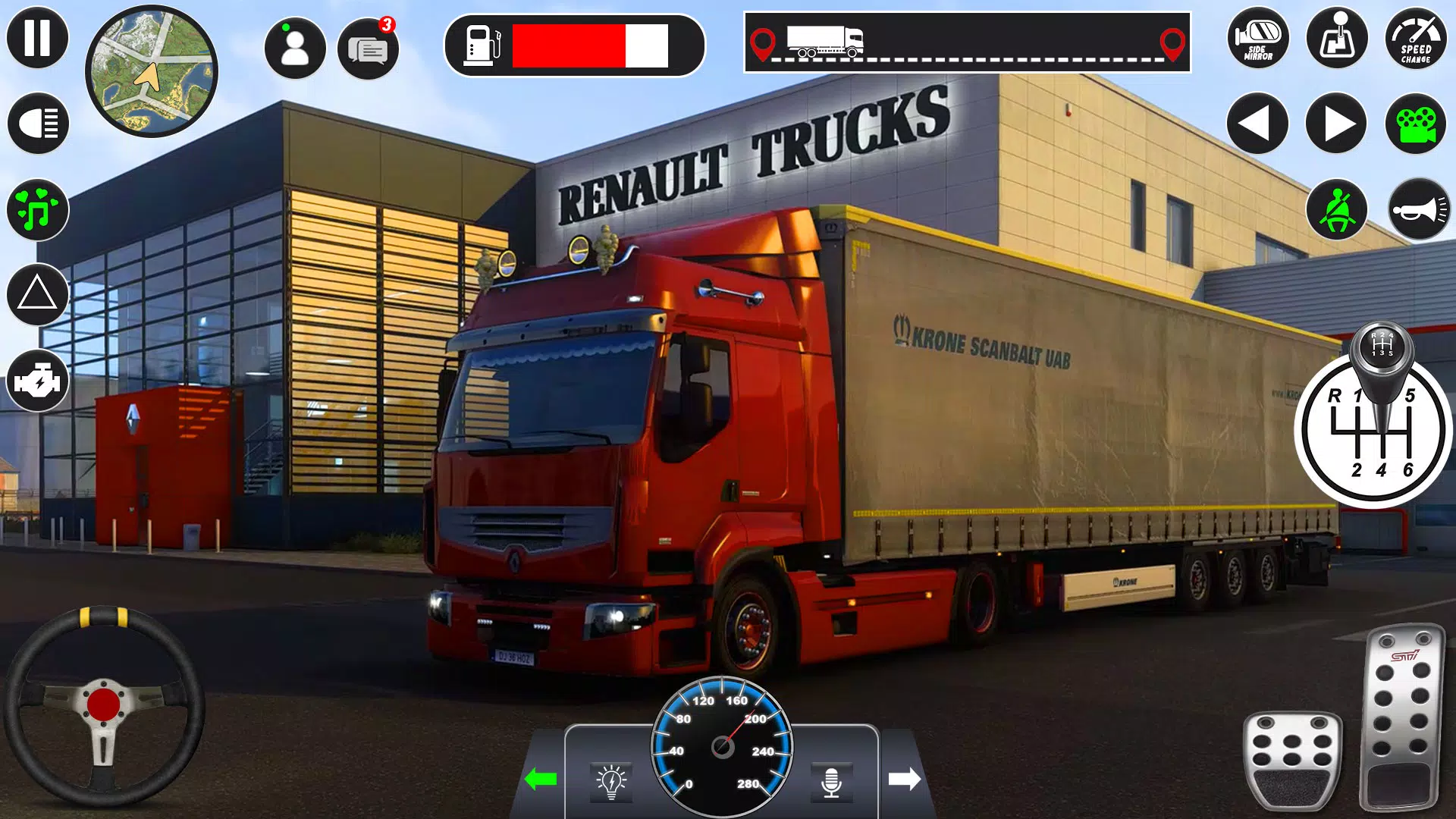 Euro Cargo Truck Simulator 3D应用截图第2张