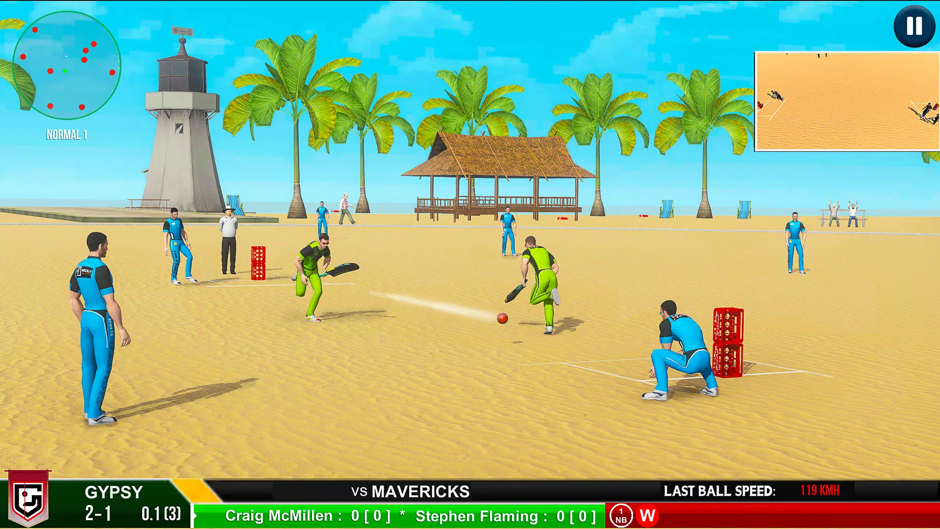 Street Criket-T20 Cricket Game Скриншот 2