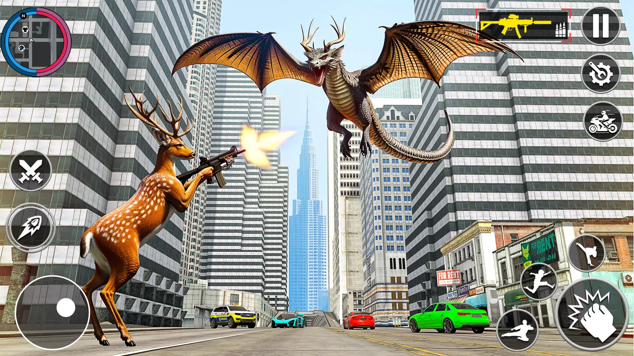 Deer Simulator 3D Open World Tangkapan skrin 0