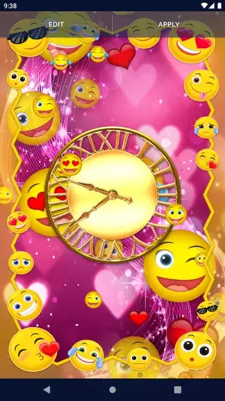 Cute Emoji Live Wallpaper Ảnh chụp màn hình 2