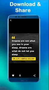 APJ Abdul Kalam Quotes in English ဖန်သားပြင်ဓာတ်ပုံ 1