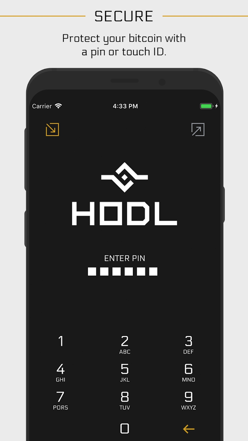 HODL Wallet Captura de pantalla 0