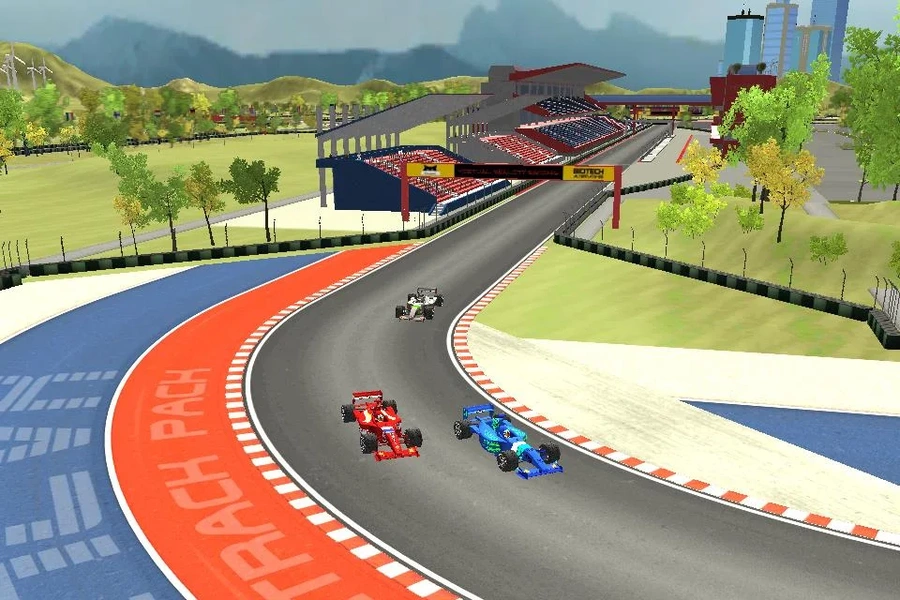 Real Fast Formula Racing 3D 스크린샷 0