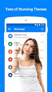 Messenger-mensaje de texto App Captura de pantalla 2