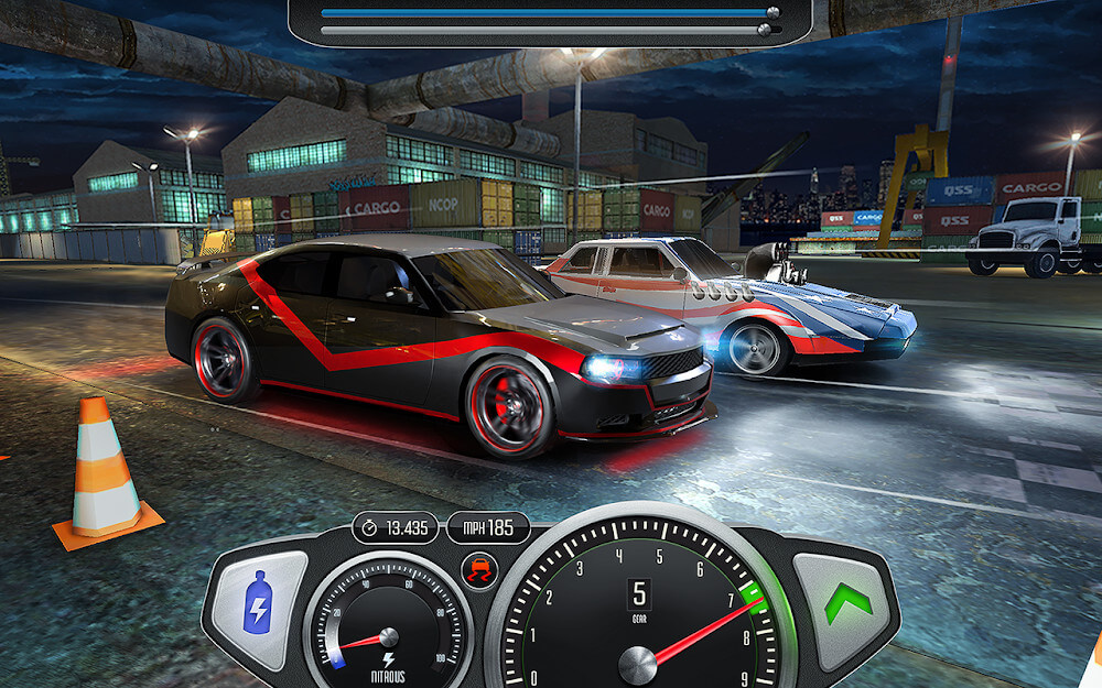 Top Speed: Drag & Fast Racing Mod Captura de tela 0