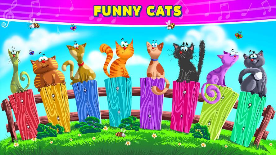 Baby Zoo Piano Games for Kids 螢幕截圖 2