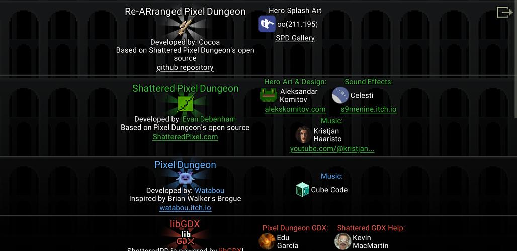 Rearranged Pixel Dungeon 螢幕截圖 1