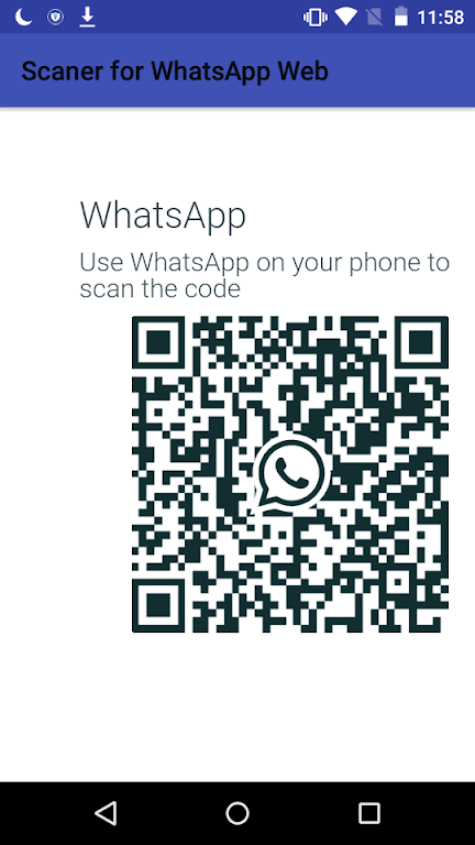 Scaner for WhatsApp Web Tangkapan skrin 0