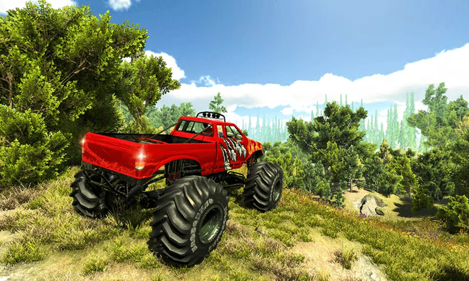 Monster 4x4 Offroad Jeep Stunt Racing 2019 스크린샷 2