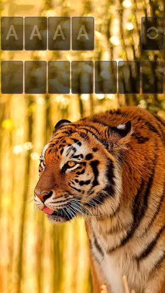 Solitaire Tiger Theme Captura de pantalla 1