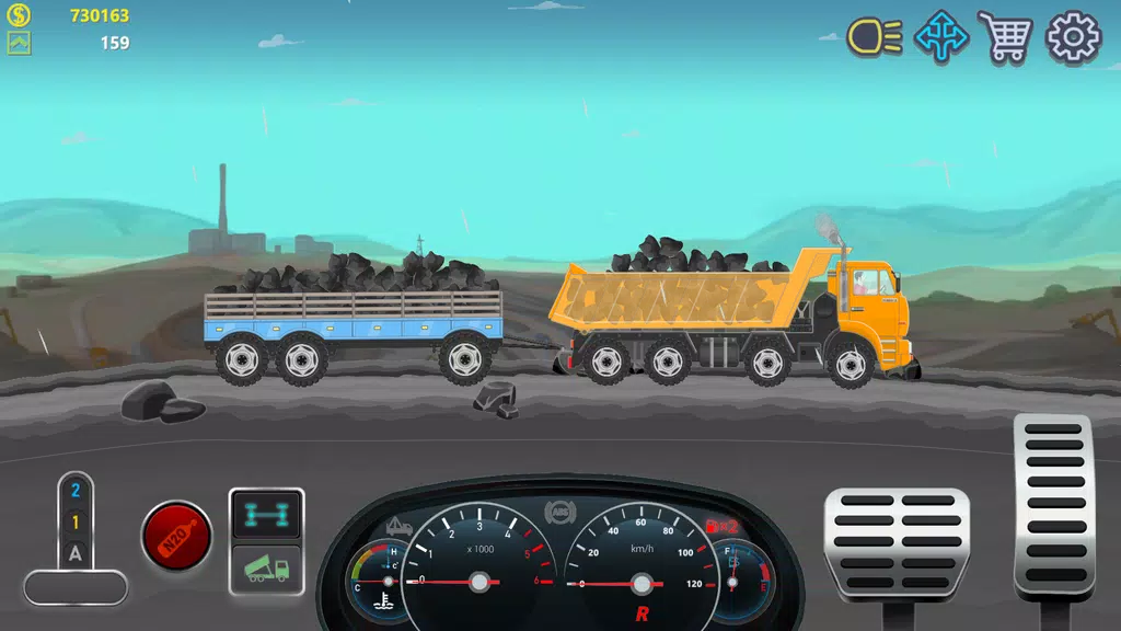 Trucker Real Wheels: Simulator 스크린샷 2
