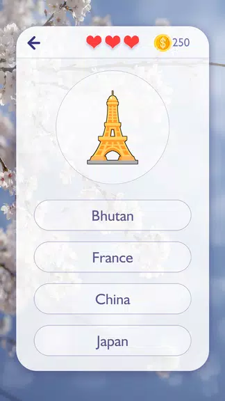 Guess The Country : Quiz Game Captura de pantalla 2