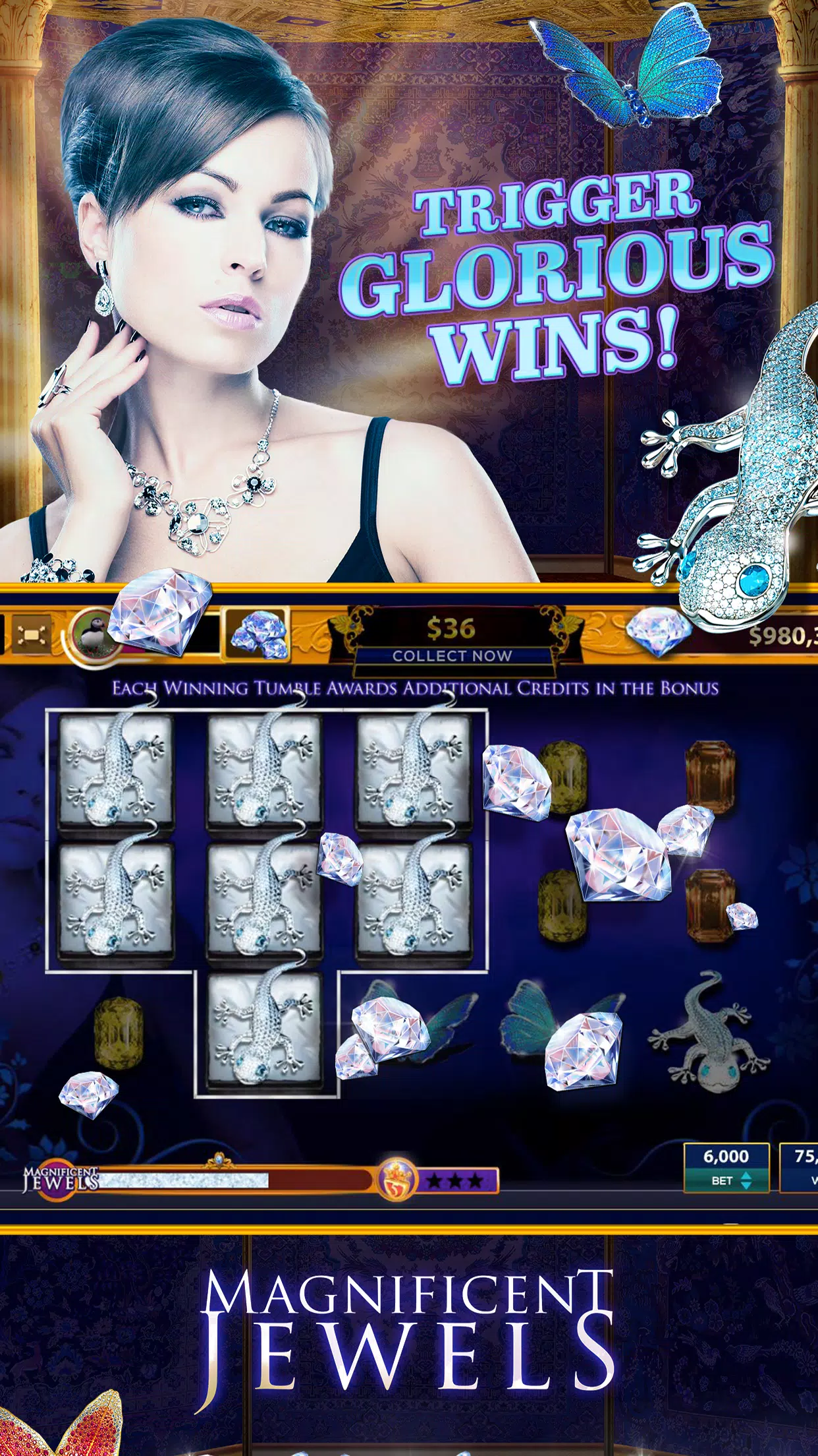 Da Vinci Diamonds Casino Screenshot 2