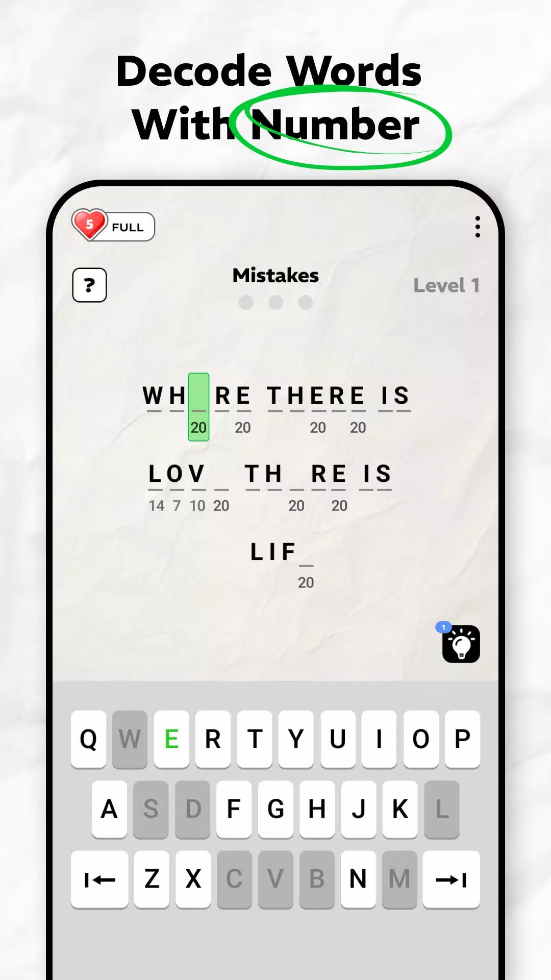 Cryptogram IQ Screenshot 2