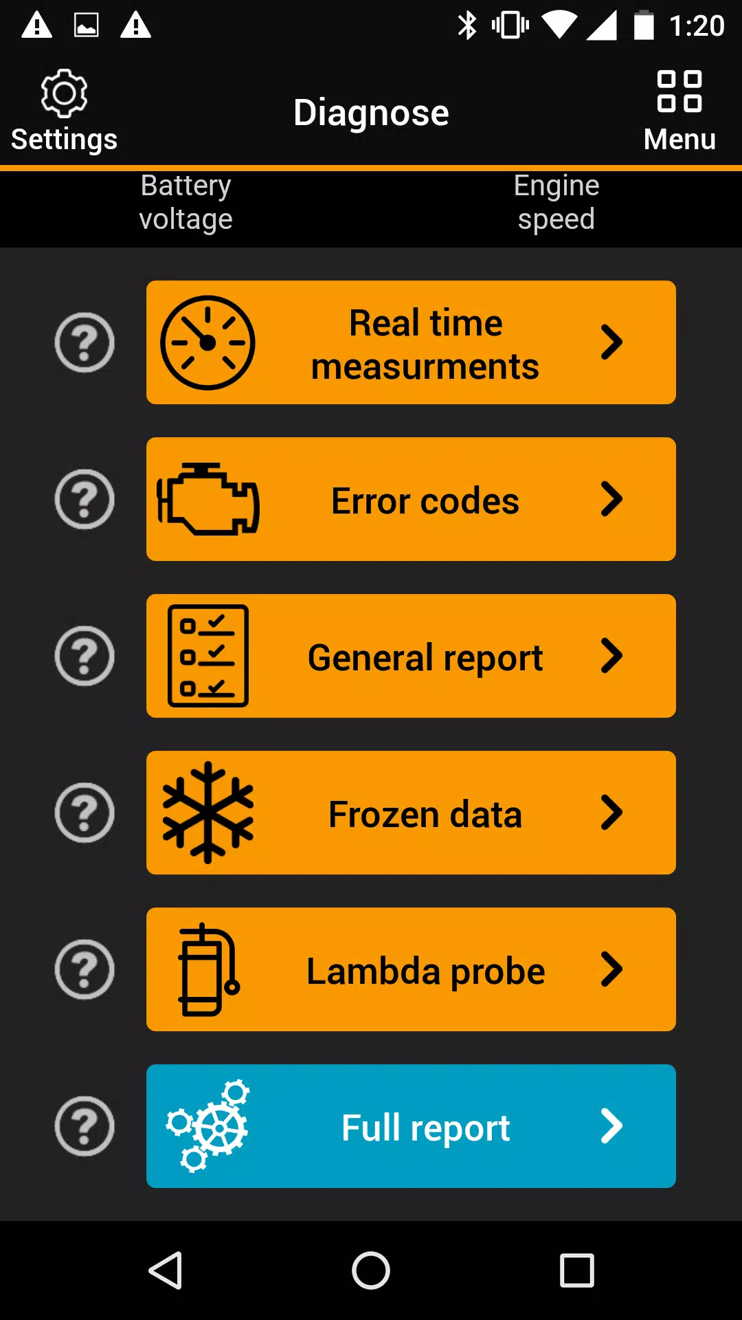 OBDclick ภาพหน้าจอ 0