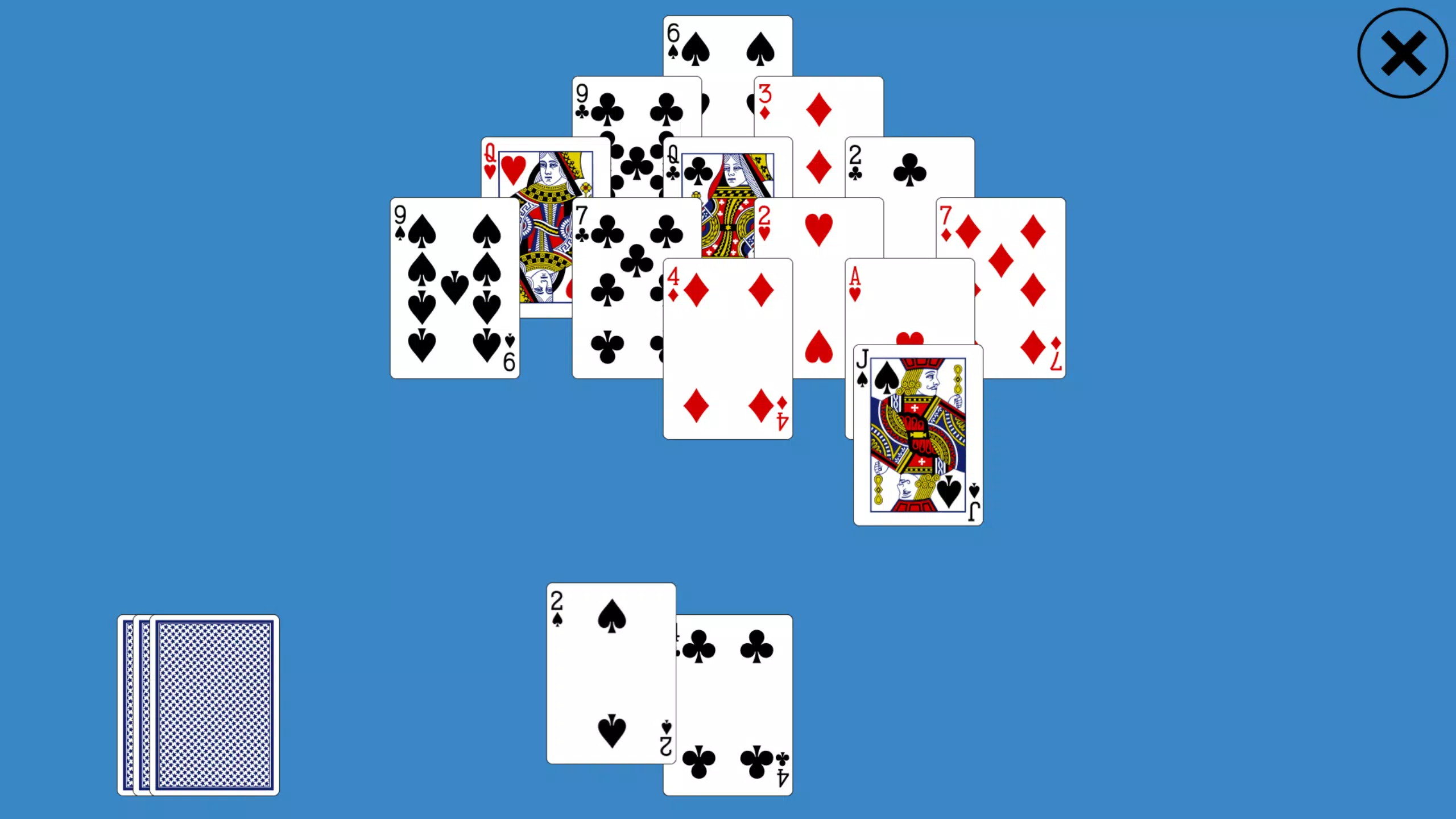 Classic Pyramid Solitaire Ekran Görüntüsü 2