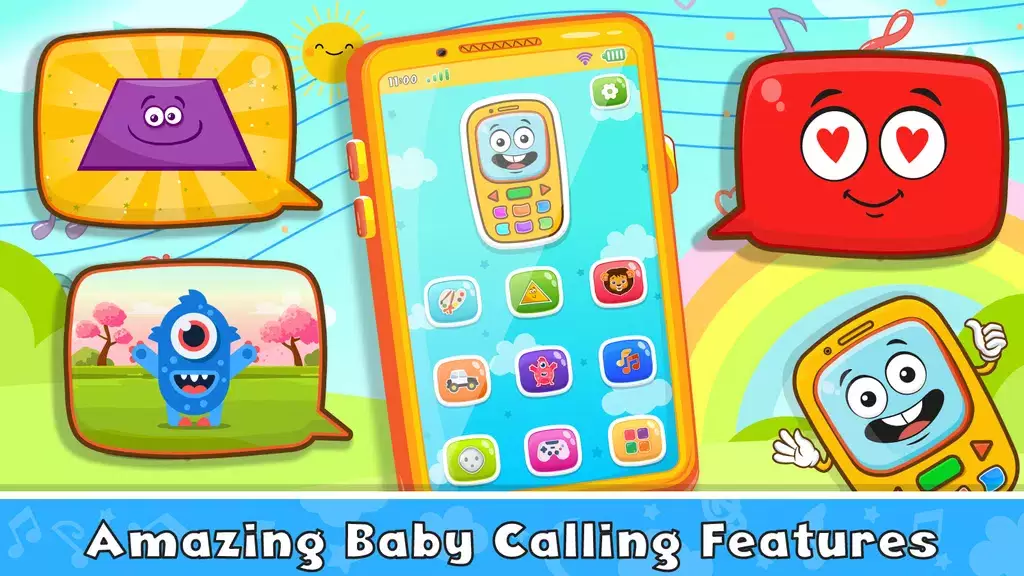 Baby Phone Game: Kids Learning ภาพหน้าจอ 0