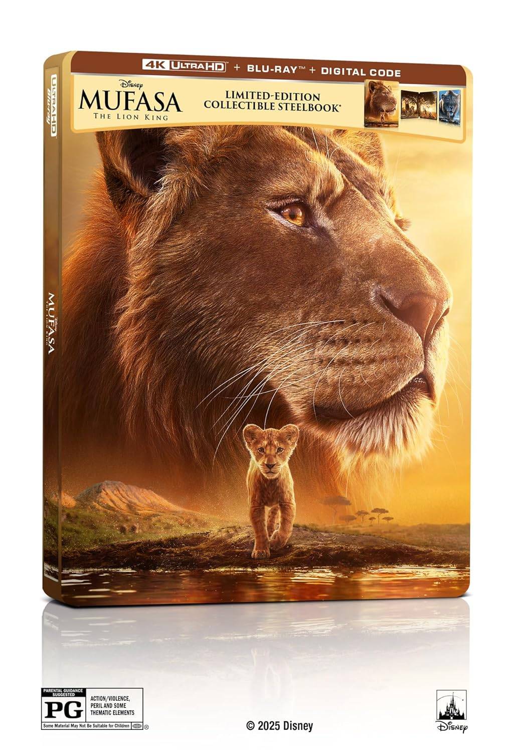 MUFASA 4K 스틸 북 : 사전 주문이 열립니다