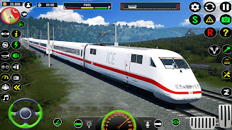 Train Driving Euro Train Games Screenshot 0