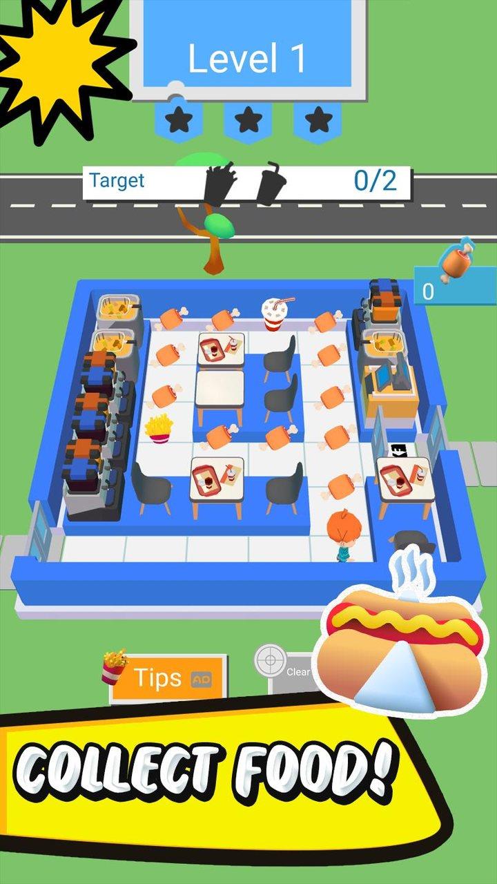 Sandwich Stack Restaurant game 螢幕截圖 1