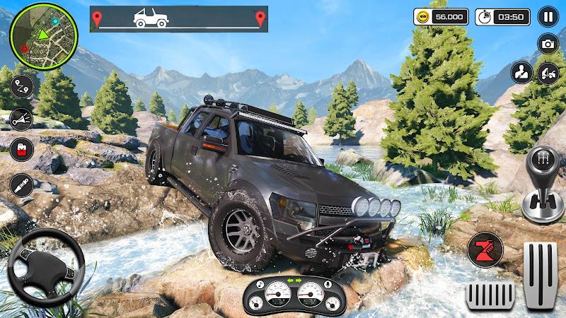 Offroad Driving 3d- Jeep Games Tangkapan skrin 2