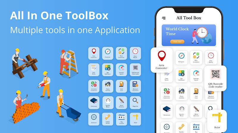 All In One Tools-Smart Toolbox Capture d'écran 0