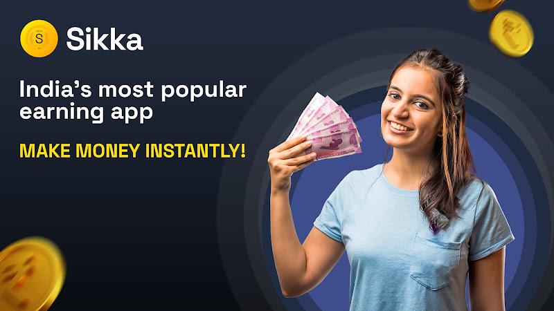 Money Earning App online Sikka Zrzut ekranu 0