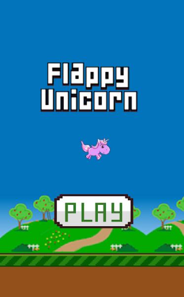 Flappy Unicorn Screenshot 0