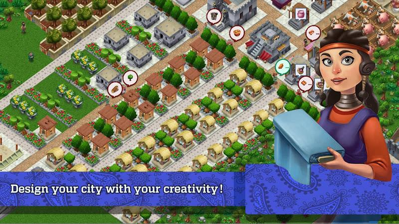 Schermata Townscapes: Farm&City Building 0