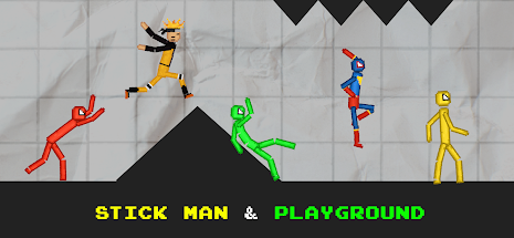 Stickman Playground Скриншот 2