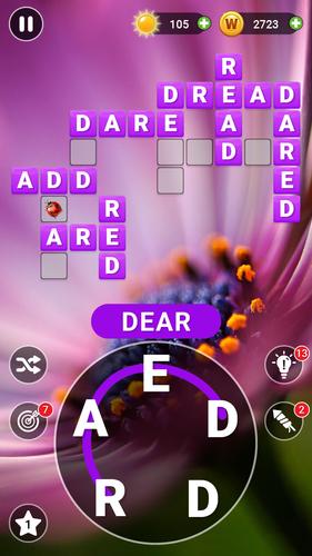 Word Cross Flower Garden Tangkapan skrin 2