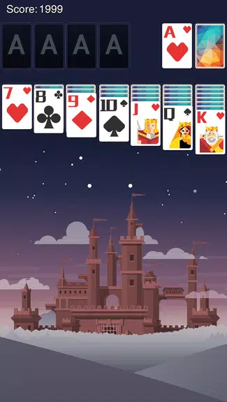 Solitaire FairyTaleCastleTheme 螢幕截圖 0