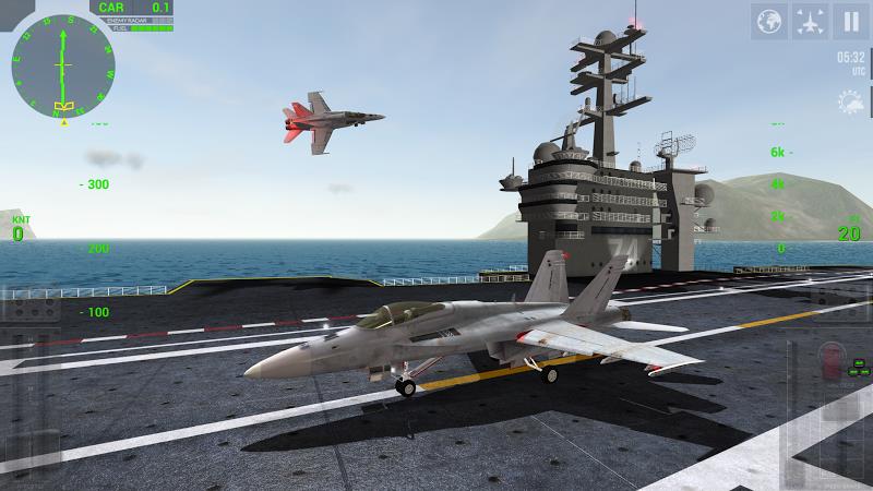 Schermata F18 Carrier Landing Lite 0